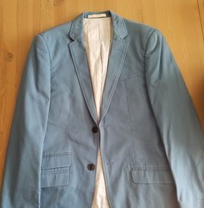 WDNY Royal Blue Electric Blue Slim Suit